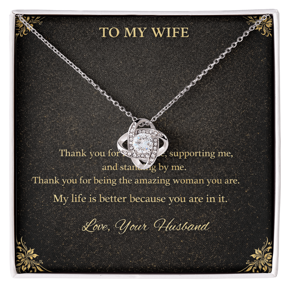 Forever Grateful For You | Romantic Necklace Gift