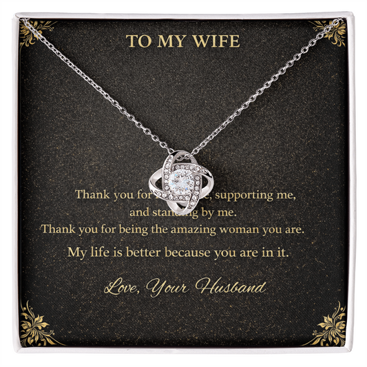 Forever Grateful For You | Romantic Necklace Gift