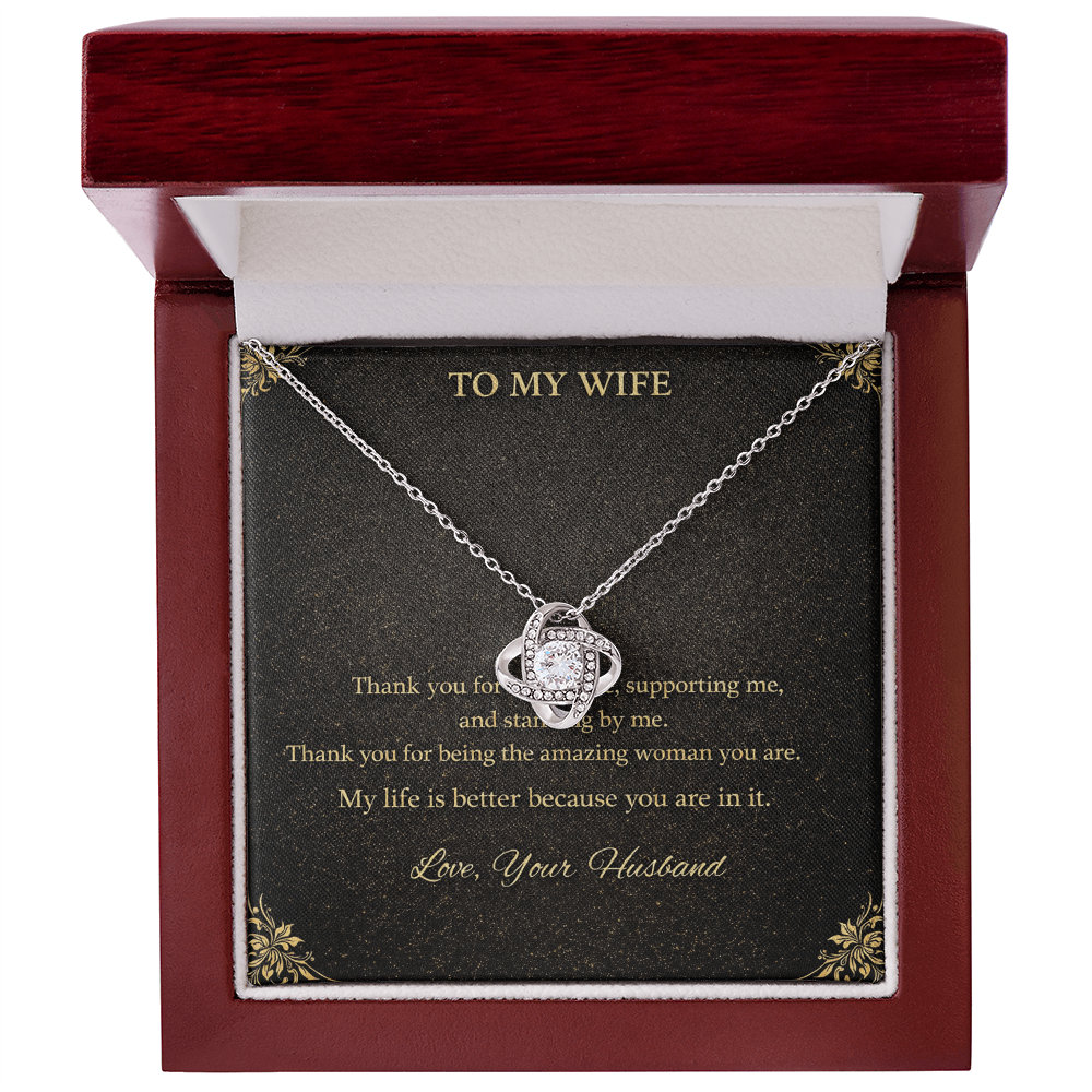 Forever Grateful For You | Romantic Necklace Gift